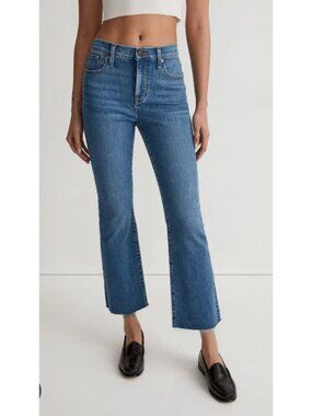 MADEWELL Mid-Rise Kick Out Jeans 28